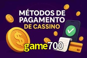Métodos de Pagamento no game700